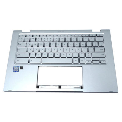 90NX02G1-R31US0 Asus Chromebook 14 C433TA/Flip C433 Palmrest com teclado Casca superior Prata